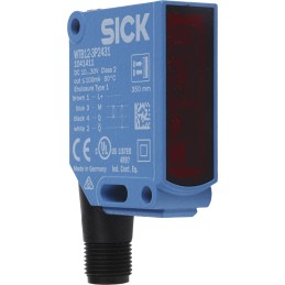 1 pcs - Sick Background Suppression Photoelectric Sensor, Block Sensor, 20 mm - 350 mm Detection Range