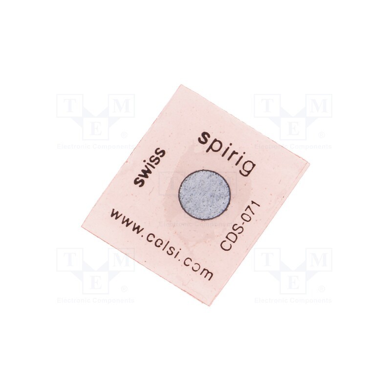 10 pcs : CDS-071 - Temperature indicator, 71°C, °C, 14x16mm, Waterproof-CelsiDot