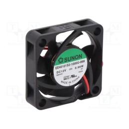 10 pcs : EE40101S2-1000U-999 - Fan: DC, axial, 12VDC, 40x40x10mm, 11.99m3/h, 23dBA, slide bearing