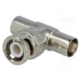 10 pcs : - T adapter, BNC socket x2,BNC plug, 50Ω