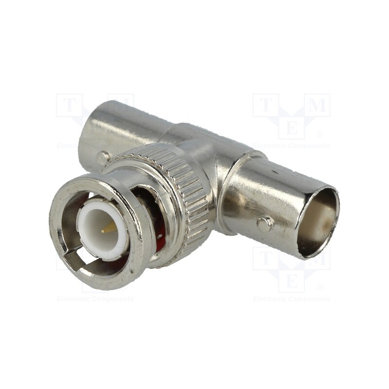 10 pcs : - T adapter, BNC socket x2,BNC plug, 50Ω