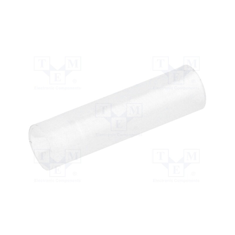 100 pcs : FIX-LEDS-15 - Spacer sleeve, LED, Øout: 4mm, ØLED: 3mm, L: 15mm, natural, UL94V-2