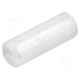 100 pcs : FIX-LED-14 - Spacer sleeve, LED, Øout: 5mm, ØLED: 5mm, L: 14mm, natural, UL94V-2
