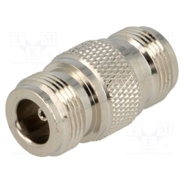 10 pcs : - Coupler, N socket,both sides, straight