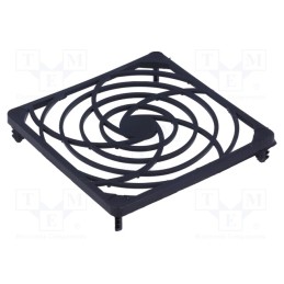 10 pcs : FGPT-80 - Guard, plastic, 80x80mm, snap fastener, A: 80mm, B: 14.5mm, C: 2.8mm