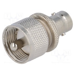 10 pcs : - Adapter, BNC socket,UHF plug