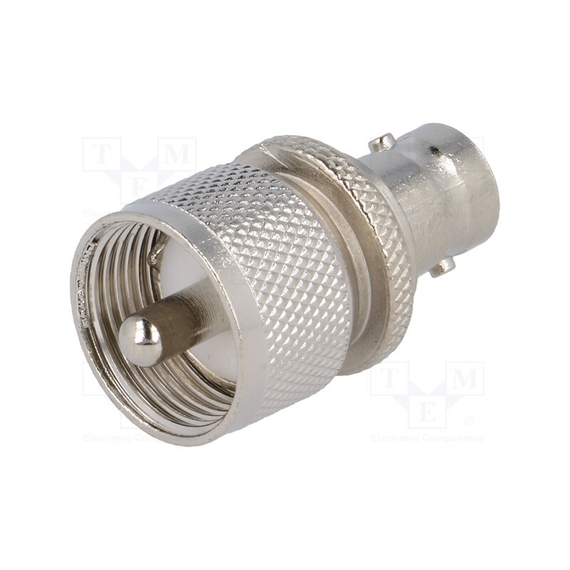 10 pcs : - Adapter, BNC socket,UHF plug