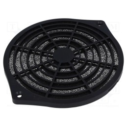 10 pcs : - Guard, plastic, 172x151mm, snap fastener,screw, with filter