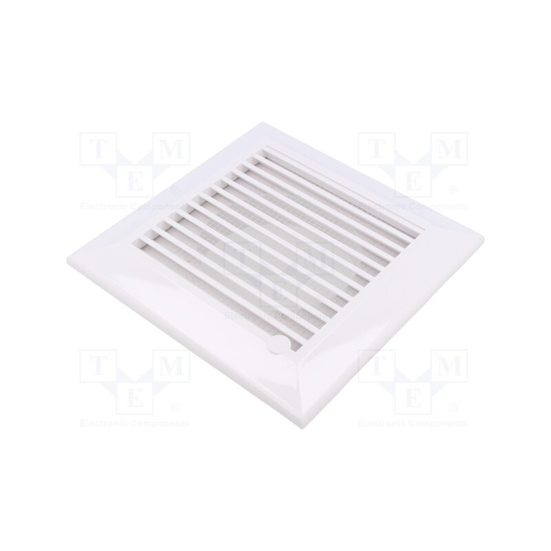 10 pcs : 007-4176 - Guard, ABS, 135x135mm, snap fastener, white, 20pcs.