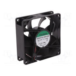 10 pcs : EE80251S3-1000U-999 - Fan: DC, axial, 12VDC, 80x80x25mm, 55.77m3/h, 28dBA, slide bearing