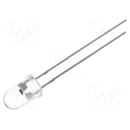 10 pcs : OSUB5X31A - LED, 5mm, blue, blinking, 1560÷3000mcd, 30°, 4.5÷6V, 20mA
