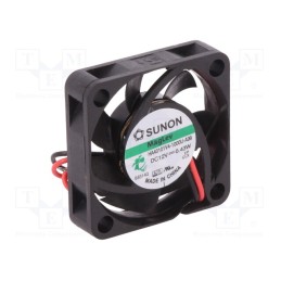 10 pcs : HA40101V4-1000U-A99 - Fan: DC, axial, 12VDC, 40x40x10mm, 9.13m3/h, 15.7dBA, Vapo, 5000rpm