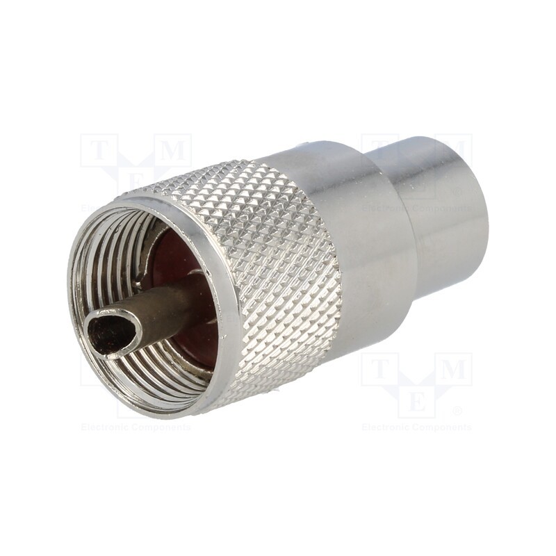 10 pcs : - Plug, UHF (PL-259), male, straight, RG11, soldering,twist-on