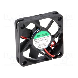 10 pcs : EB45101S2-000U-999 - Fan: DC, axial, 12VDC, 45x45x10mm, 15.6m3/h, 27dBA, slide bearing