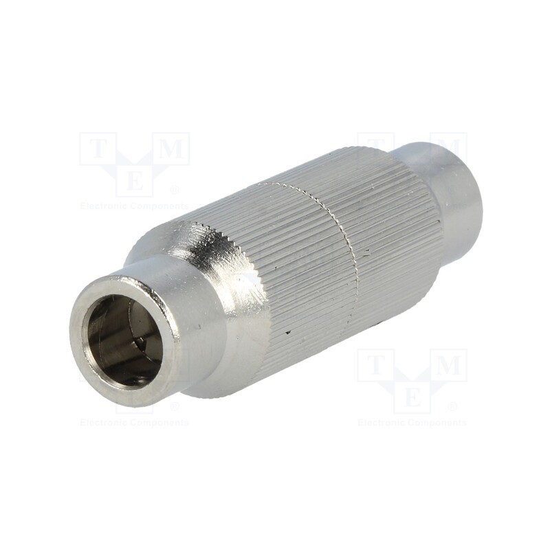 10 pcs : - Coupler, shielded, straight, screw terminal, for cable, 7mm