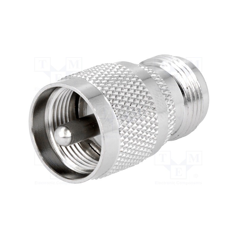 10 pcs : - Adapter, N socket,UHF plug