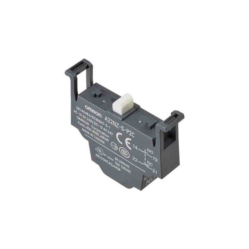 1 pcs - Omron A22N Series Contact Block, 1CO