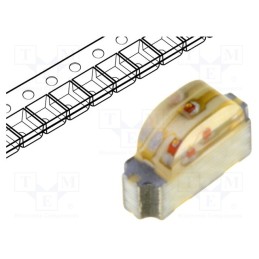 20 pcs : KPBA-3010SURKCGKC - LED, SMD, 1104, red/green, 3x2x1mm, 140°, 1.95÷2.5/2.1÷2.5V, 20mA