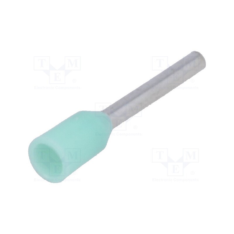 100 pcs : TUL-RI-00308 - Tip: bootlace ferrule, insulated, copper, 0.34mm2, 8mm, tinned