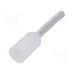 100 pcs : TUL-RI-00508 - Tip: bootlace ferrule, insulated, copper, 0.5mm2, 8mm, tinned