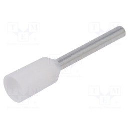 100 pcs : TUL-RI-00510 - Tip: bootlace ferrule, insulated, copper, 0.5mm2, 10mm, tinned