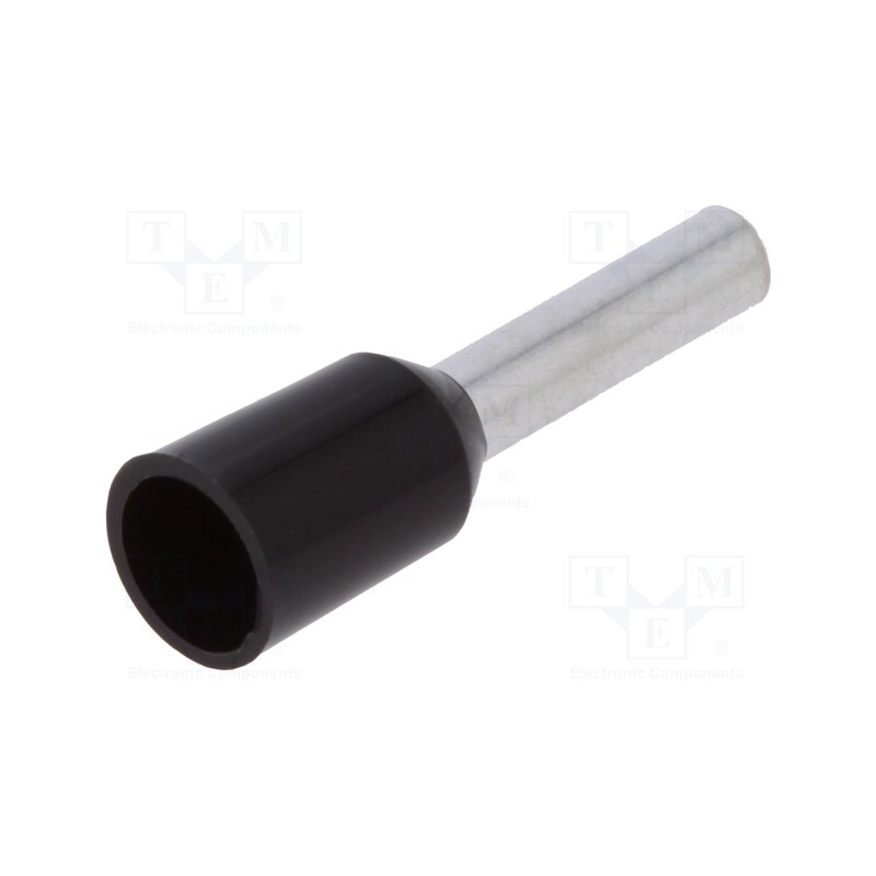 100 pcs : TUL-RI-01508 - Tip: bootlace ferrule, insulated, copper, 1.5mm2, 8mm, tinned