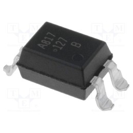 10 pcs : HCPL-817-30BE - Optocoupler, SMD, Ch: 1, OUT: transistor, Uinsul: 5kV, Uce: 70V
