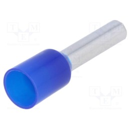 50 pcs : TUL-RI-02510 - Tip: bootlace ferrule, insulated, copper, 2.5mm2, 10mm, tinned