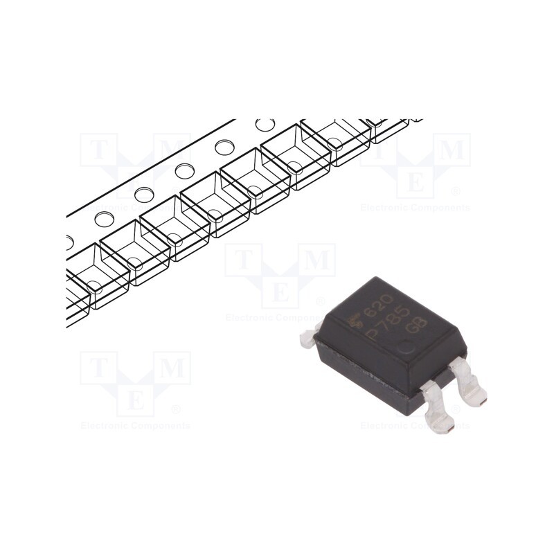 10 pcs : TLP785(GB-TP6.F(C - Optocoupler, SMD, Ch: 1, OUT: transistor, Uinsul: 5kV, Uce: 80V
