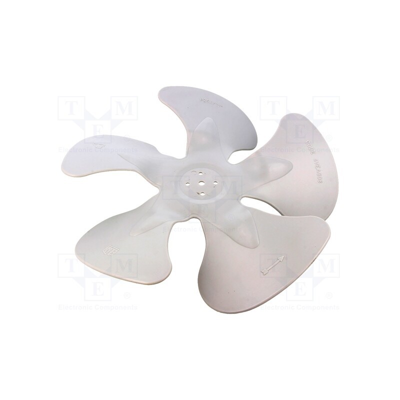 10 pcs : 4VEA008 - Accessories: sucking propeller, No.of mount.holes: 4, 22°, 254mm