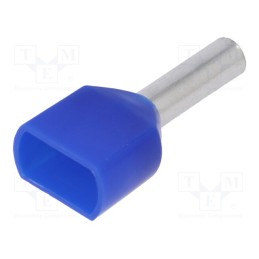 50 pcs : TUL-RI-TW-02510 - Tip: bootlace ferrule, insulated,double, copper, 2.5mm2, 10mm