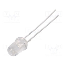 20 pcs : C503B-GAN-CB0F0792 - LED, 5mm, green, 16800÷90500mcd, 15°, Front: convex, 3÷3.8V, 120mW