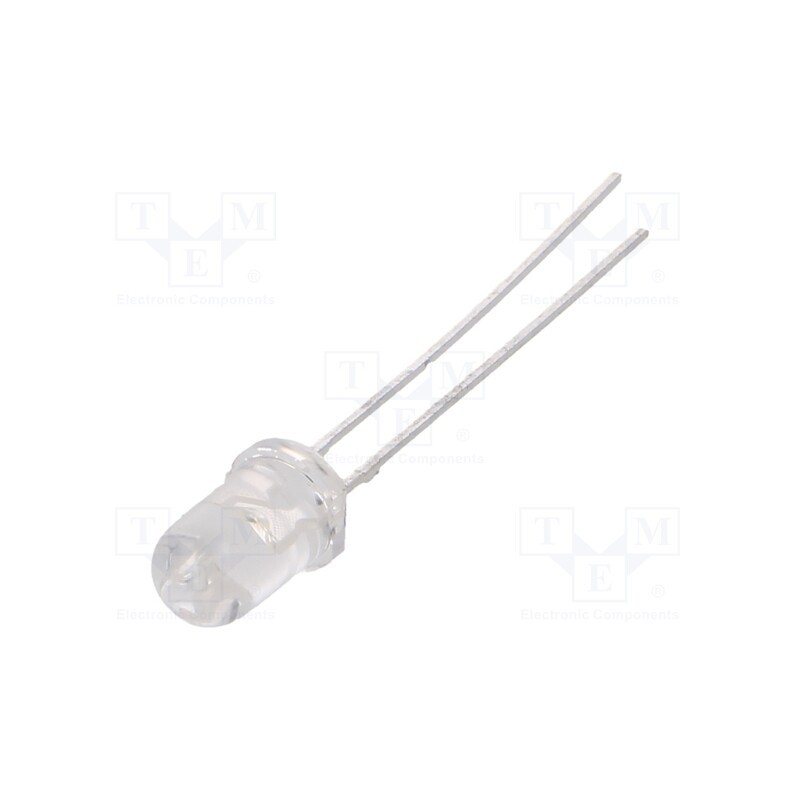 20 pcs : C503B-GAN-CB0F0792 - LED, 5mm, green, 16800÷90500mcd, 15°, Front: convex, 3÷3.8V, 120mW