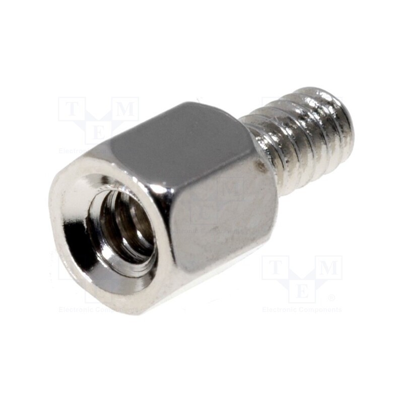 50 pcs : UNC14 - Threaded head screw, UNC 4-40, Spanner: 4.75mm, Thread len: 5.2mm