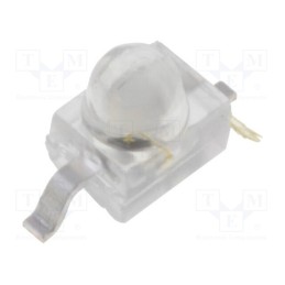 10 pcs : KM-2520F3C-03 - IR transmitter, 940nm, transparent, 6mW, 20°, SMD, Dim: 2.5x2mm