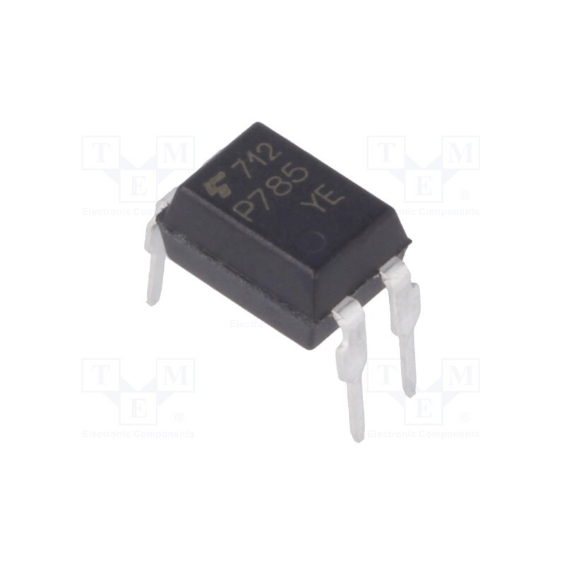 10 pcs : TLP785(Y.F(C - Optocoupler, THT, Ch: 1, OUT: transistor, Uinsul: 5kV, Uce: 80V, DIP4