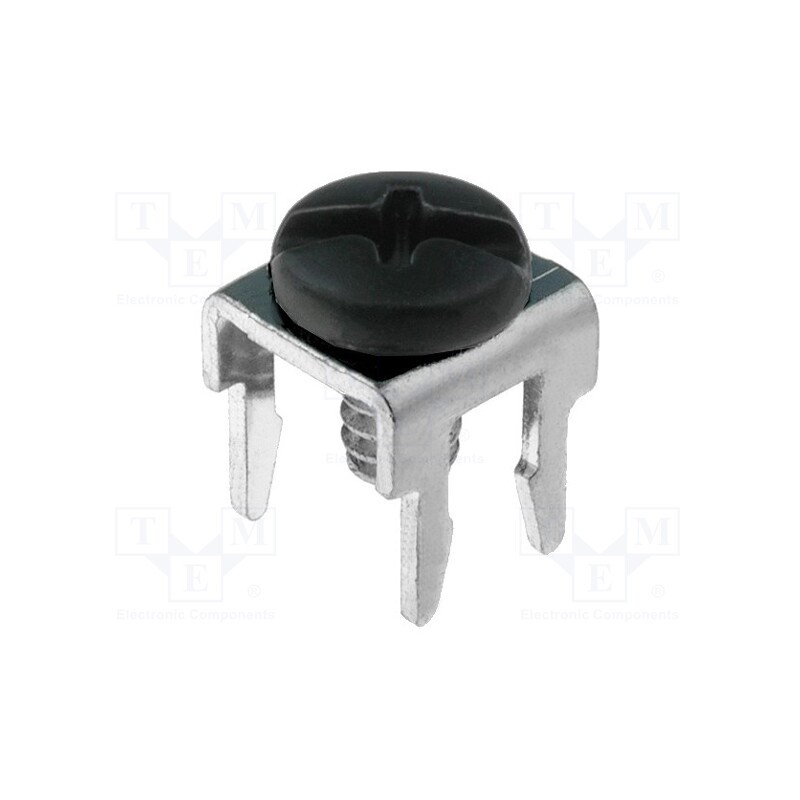 10 pcs : 01/03/7775 - Terminal: screw terminal, low profile, THT,screw terminal, black