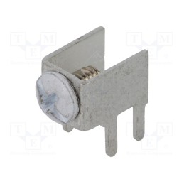 10 pcs : 01/04/7766 - Terminal: screw terminal, THT,screw terminal, white, 7.5x5mm