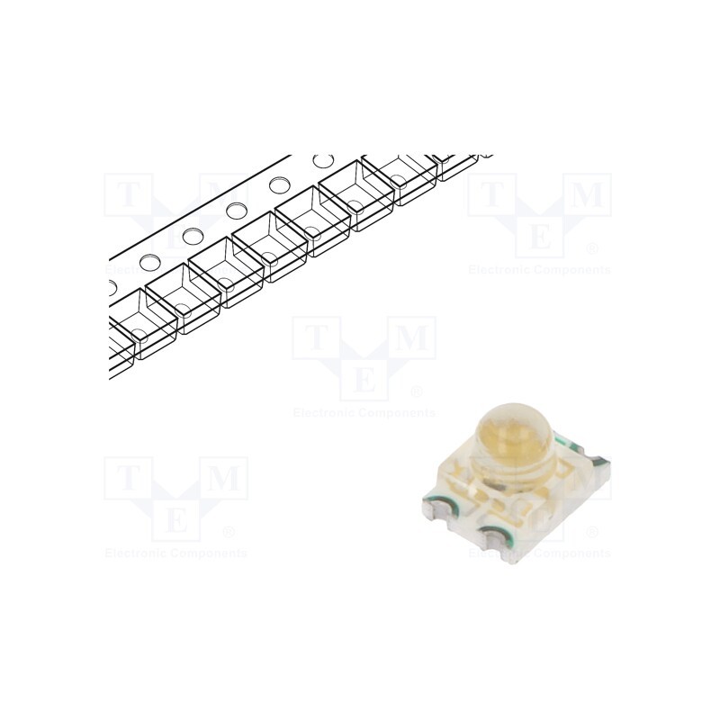 10 pcs : KPBD-3224SYKCGKC - LED, SMD, 1210, yellow/green, 3.2x2.4x2.4mm, 20°, 2÷2.5/2.1÷2.5V