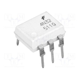 10 pcs : 4N32M - Optocoupler, THT, Ch: 1, OUT: Darlington, Uinsul: 2.5kV, Uce: 30V