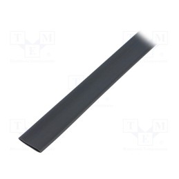 10 m : RNF-100-3/8-0 - Heat shrink sleeve, glueless,flexible, 2: 1, 9.5mm, L: 10m, black