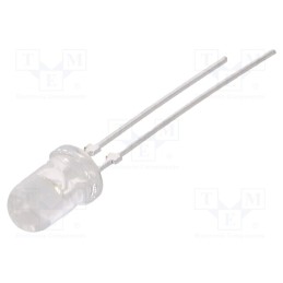 20 pcs : C503B-GAS-CB0F0792 - LED, 5mm, green, 16800÷90500mcd, 15°, Front: convex, 3÷3.8V, 120mW