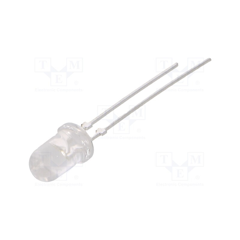 20 pcs : C503B-GAS-CB0F0792 - LED, 5mm, green, 16800÷90500mcd, 15°, Front: convex, 3÷3.8V, 120mW