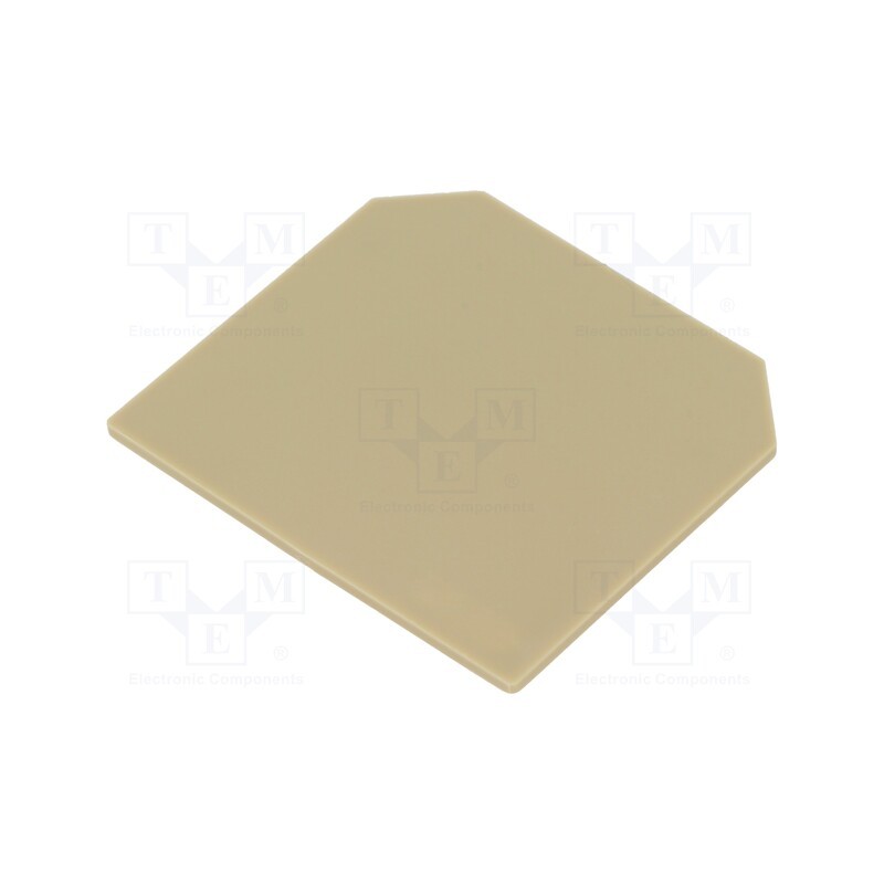 20 pcs : 0117960000 AP SAK4-10 - End/partition plate, beige, SAK4