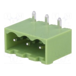 50 pcs : XY2500R-D(5.08)-3PIN - Pluggable terminal block, Contacts ph: 5.08mm, ways: 3, socket