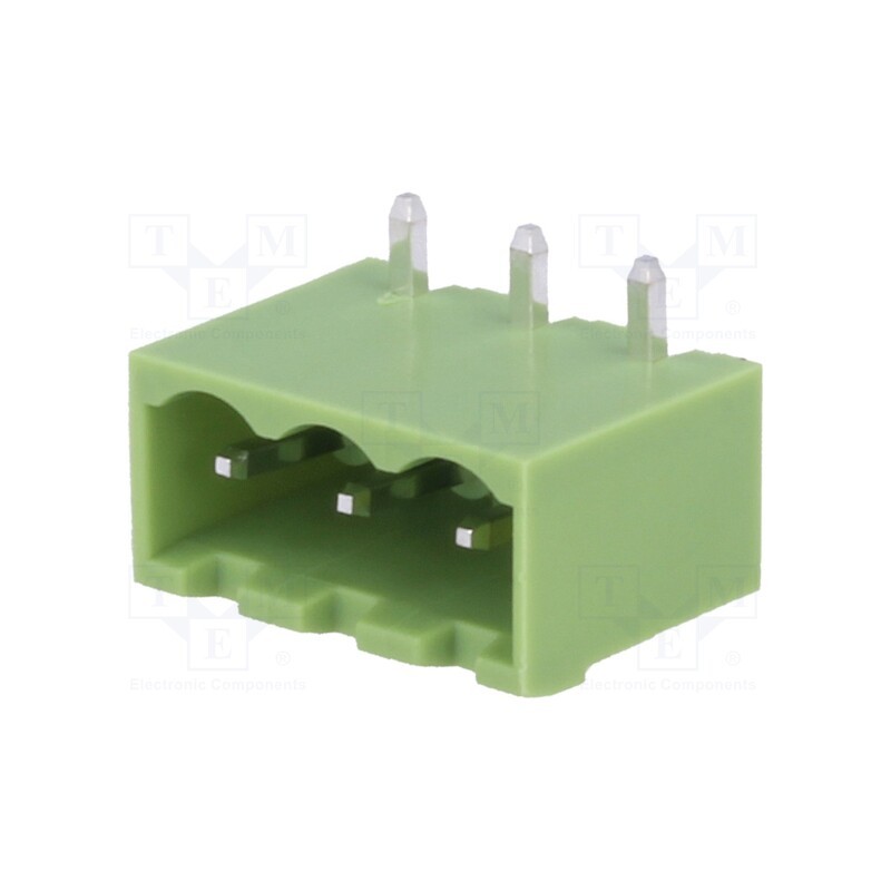 50 pcs : XY2500R-D(5.08)-3PIN - Pluggable terminal block, Contacts ph: 5.08mm, ways: 3, socket