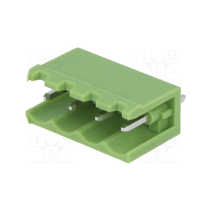 50 pcs : XY2500V-A(5.0)-4P - Pluggable terminal block, Contacts ph: 5mm, ways: 4, straight
