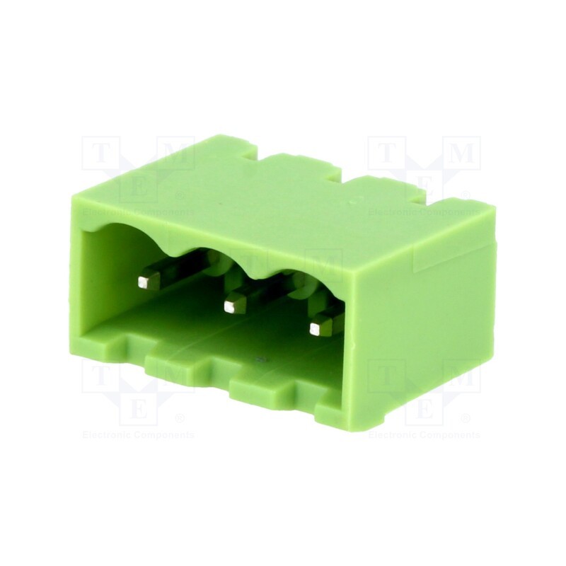 50 pcs : XY2500V-B(5.0)-3P - Pluggable terminal block, Contacts ph: 5mm, ways: 3, straight