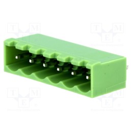 50 pcs : XY2500V-B(5.0)-6P - Pluggable terminal block, Contacts ph: 5mm, ways: 6, straight