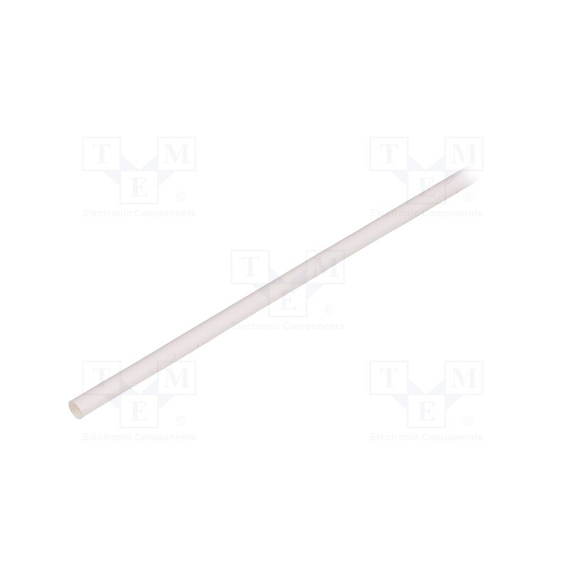 10 m : RNF-3000-3/1-9-STK - Heat shrink sleeve, glueless, 3: 1, 3mm, L: 1.2m, white, polyolefine